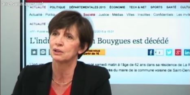 Michèle Léridon, directrice de l’Information de l’AFP, invitée de l’émission Arretsurimages.net